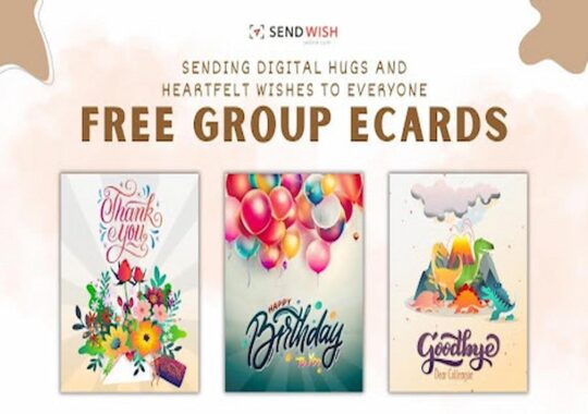 Free Group eCards for Events on the World Wide Web