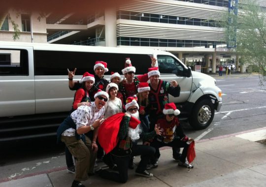 Enjoy Your Transportation To The Christmas Party